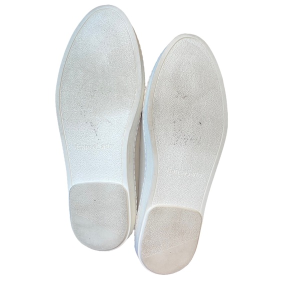 FRANCO SARTO | Beige Sand Suede Tassel Slip On Sneakers Loafers | 7 - Picture 7 of 12